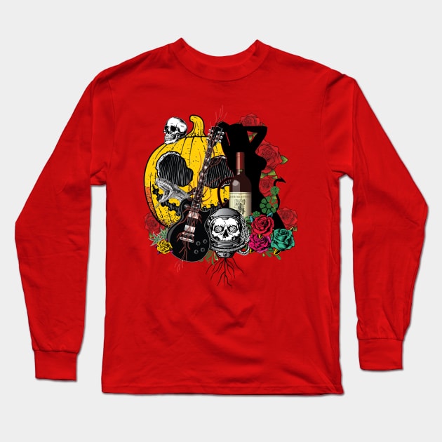 Terrifier Long Sleeve T-Shirt by sonnycosmics